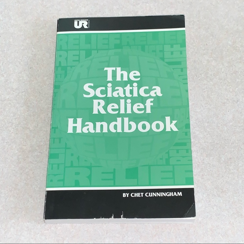 The Sciatica Relief Handbook Paperback Book By Chet Cunningham